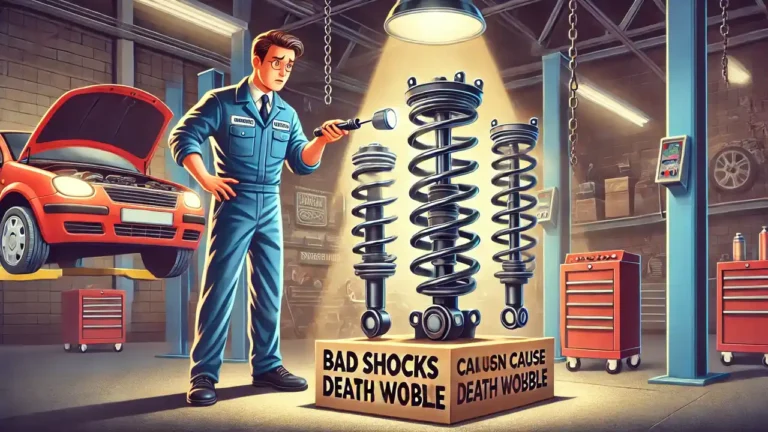 Can Bad Shocks Cause Death Wobble?