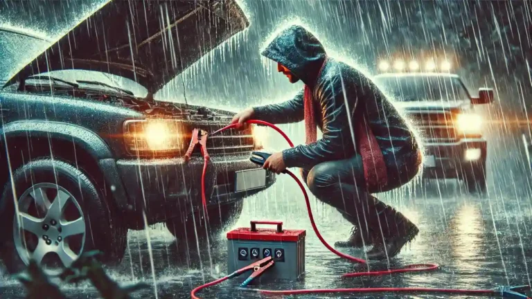 Can I Use Jumper Cables in the Rain?