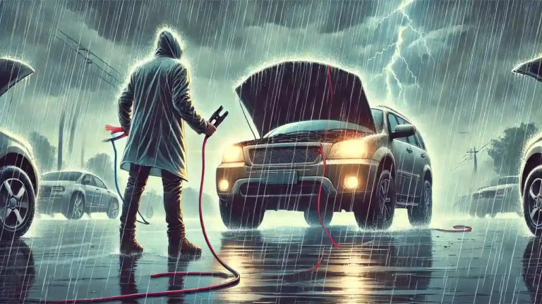 Can You Jump Off a Car in the Rain?