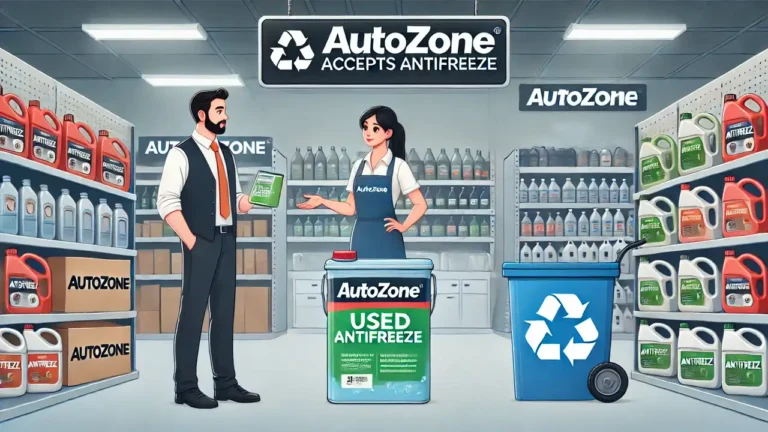 Does AutoZone Accept Used Antifreeze?