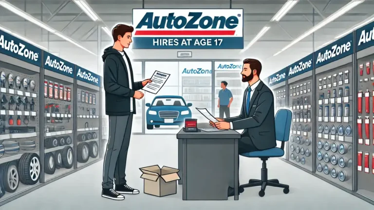 Does AutoZone Hire at 17?