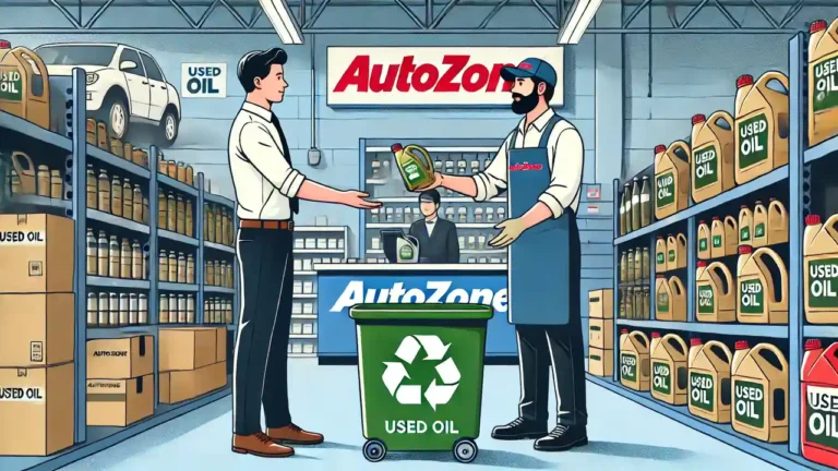 Does AutoZone Take Used Oil for Free?