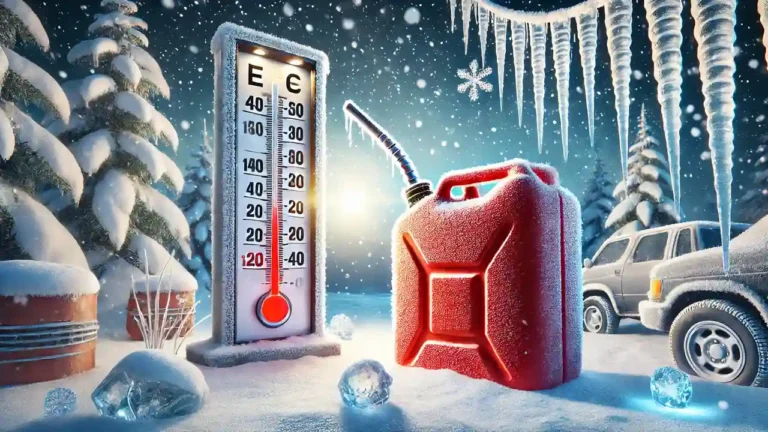 Does Gasoline Freeze in a Plastic Container?