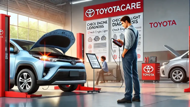 Does ToyotaCare Cover Check Engine Light Diagnosis?