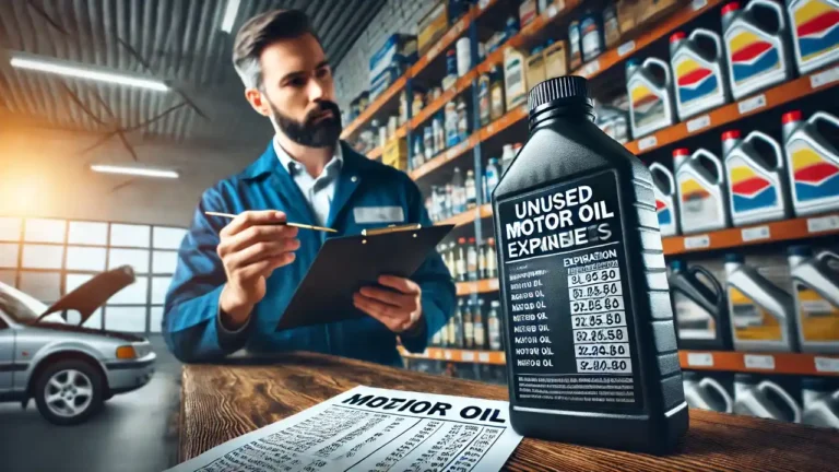 Does Unused Motor Oil Expire?