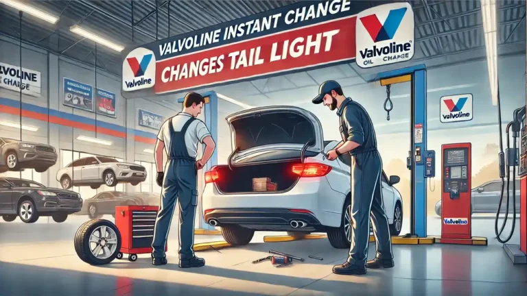 Does Valvoline Change Tail Lights?