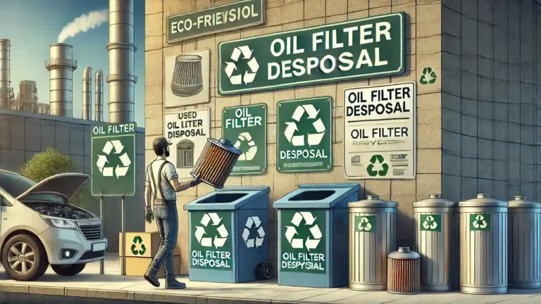 Where to Dispose of an Oil Filter