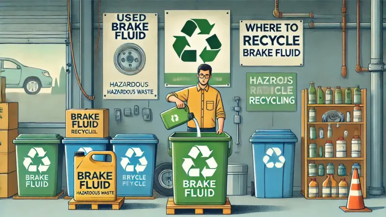 Where to Recycle Brake Fluid