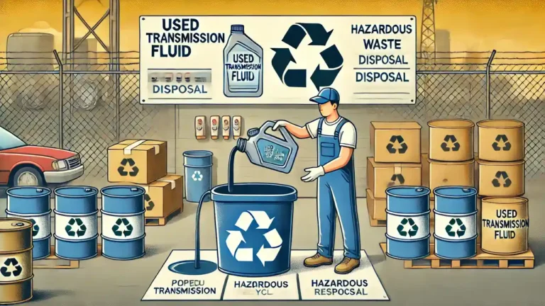 Where to Recycle Transmission Fluid