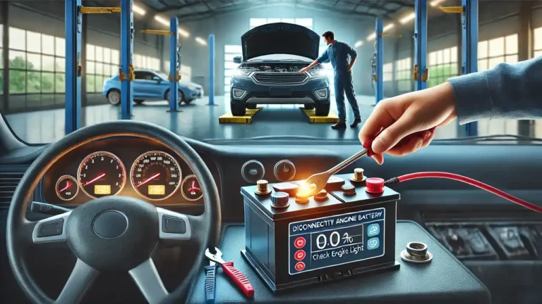 Will Disconnecting the Battery Reset the Check Engine Light?