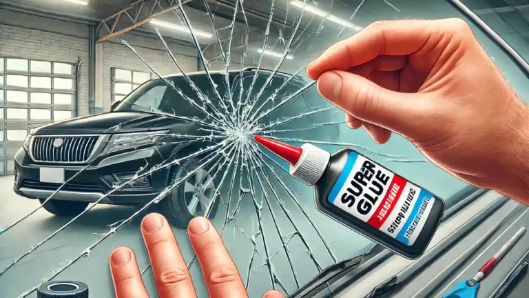 Will Super Glue Stop a Windshield Crack from Spreading?