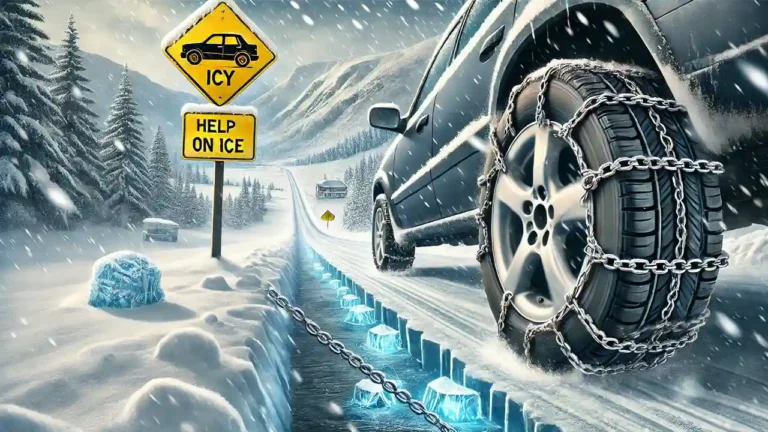 Will Tire Chains Work on Ice?
