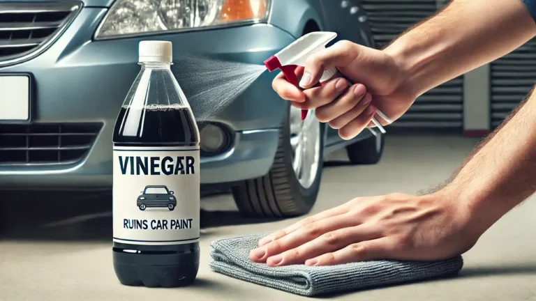 Will Vinegar Ruin Car Paint?