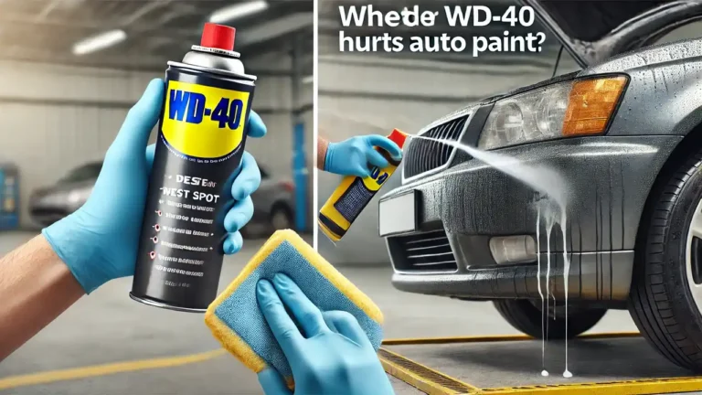 Will WD-40 Hurt Auto Paint?